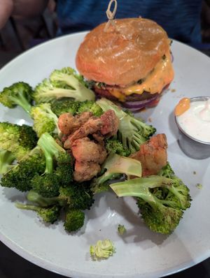 Chicago burger at Kale My Name in Chicago