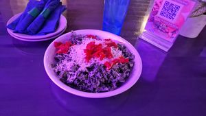 Kale salad at Kale My Name in Chicago