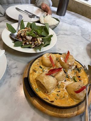 One of Thai-authentic lunch experiences within food tour! at Vegan Food Crawl - Bangkok in Bangkok
