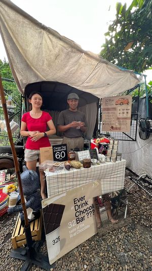 Discover a slow-chocolate bar at food tour! at Vegan Food Crawl - Bangkok in Bangkok