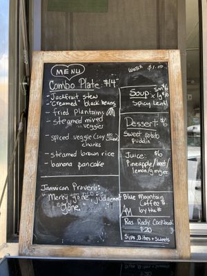   at Ras Rody's Jamaican Vegan  in Santa Fe