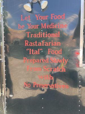   at Ras Rody's Jamaican Vegan  in Santa Fe