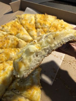 Fluffy but crusty bottom 🤤   at CountryStyle in Bridgeville