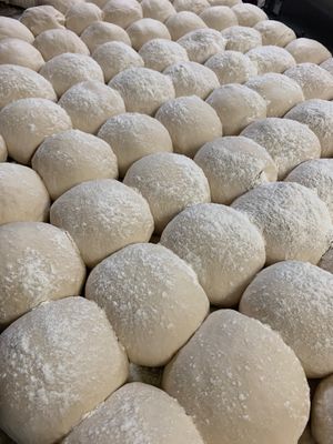 Early morning bread work.  at CountryStyle in Bridgeville