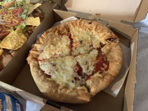 Vegan deep dish at CountryStyle in Bridgeville