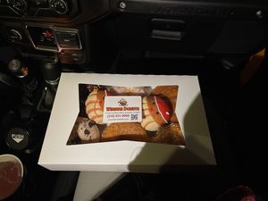 Great vegan pastries for a great price!!!! at Winstar Donuts in Lynwood