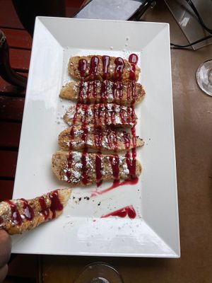 French toast  at Dulcinea Café Vintage in Cali