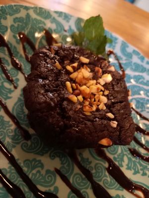 Brownie at Dulcinea Café Vintage in Cali