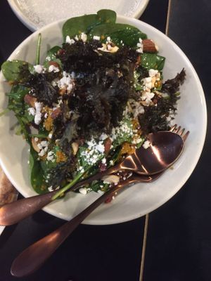 Quinoa salad at Nonna's Nightmare in West End