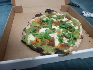 Pizza Verde at Nonna's Nightmare in West End