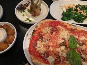 the spread   at Nonna's Nightmare in West End