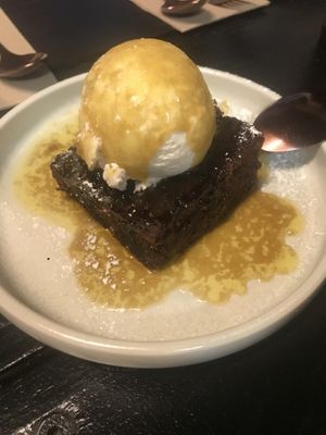 Sticky date pudding   at Nonna's Nightmare in West End