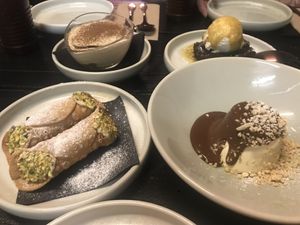 All of the desserts   at Nonna's Nightmare in West End