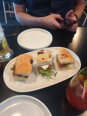 Focacia starter at Nonna's Nightmare in West End