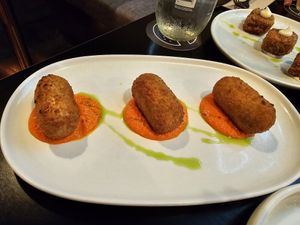 Potato croquettes - delicate, light and delicious at Nonna's Nightmare in West End