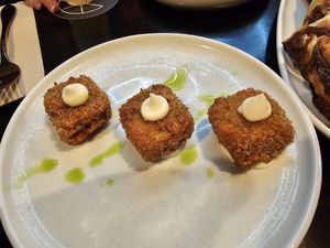 Arancini - crunchy and divine at Nonna's Nightmare in West End
