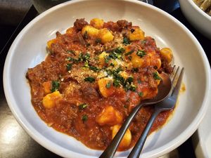 "Beef" ragu - died and went to heaven at Nonna's Nightmare in West End