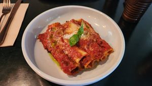 Cannelloni at Nonna's Nightmare in West End