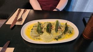 Ravioli at Nonna's Nightmare in West End
