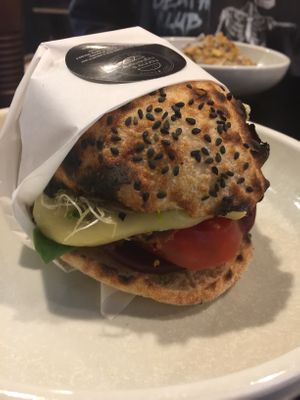 Greeno Burger at Nonna's Nightmare in West End