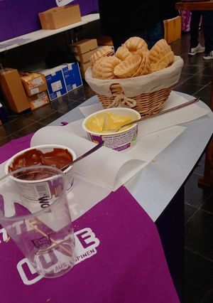 desserts to try by luve at VeggieWorld  in Meerbusch