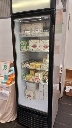 vegan cheese @casheury (from sweden) at VeggieWorld  in Meerbusch