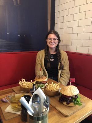 Great burgers  at The Street  in Prague