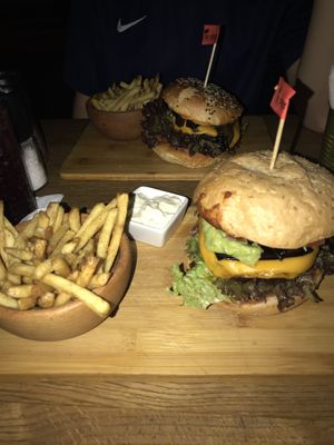 Mexican burger (vegan) at The Street  in Prague
