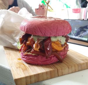 Amazing burger 🤩 at Five Buns in South East London