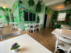 Interior at Five Buns in South East London