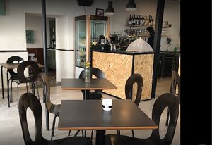 Relaxed indoor environment! at Tavila Cafe in Tavira