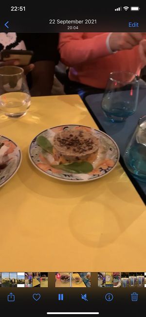 Starters  at L'Embuscade in Paris