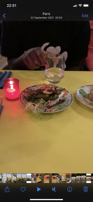 Starters   at L'Embuscade in Paris
