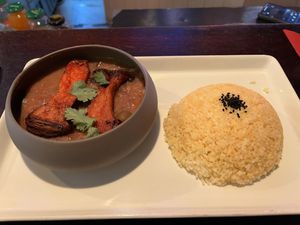 Looks fancier than it tastes.  at L'Embuscade in Paris