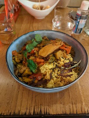 Sauce gombo at L'Embuscade in Paris