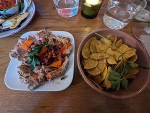 Plantain crisps at L'Embuscade in Paris