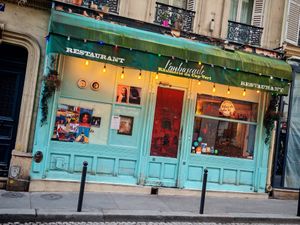 Facade at L'Embuscade in Paris
