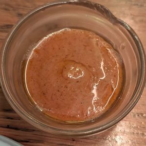 Spicy sauce at L'Embuscade in Paris