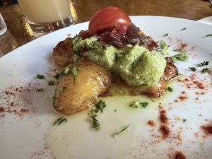 Plantain appetizer  at L'Embuscade in Paris