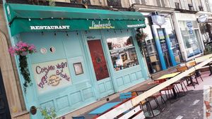 Facade at L'Embuscade in Paris