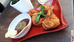Beignets de Choux fleur at L'Embuscade in Paris