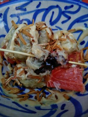 Beignets chocolat noir at L'Embuscade in Paris