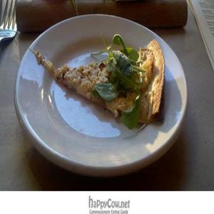 Arugula pizza at Karyn's on Green in Chicago