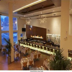 The dining room from the stairs - Nice! at Karyn's on Green in Chicago