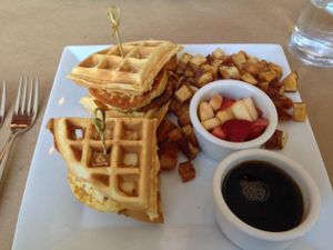 Breakfast Sliders (vegan) at Karyn's on Green in Chicago