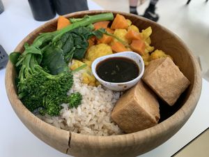 Healthy bowl. So good 👌🏽  at Against The Grind in Mill Park