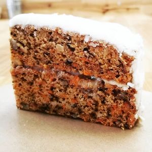Carrot Cake at Planted Bakery in Fort Worth