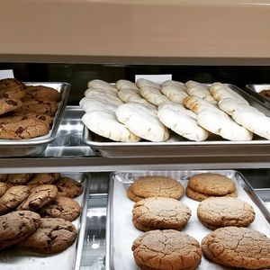 Chocolate Chip, Oatmeal Raisin, Lemon Sugar, Almond Butter Cookies at Planted Bakery in Fort Worth