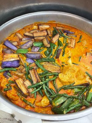 This curry was soooo delicious! at Loving Hut in Puchong