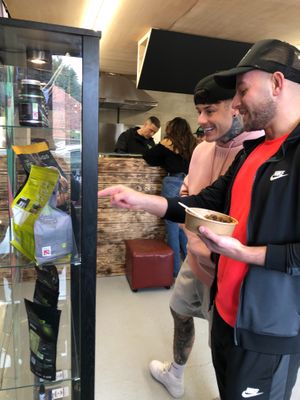 We offer a range of health supplements, including protein powders, CBD products (vapes, pipette droplets, shatter wax, muscle balms), superfoods and more!  at V Trap BB5 in Accrington